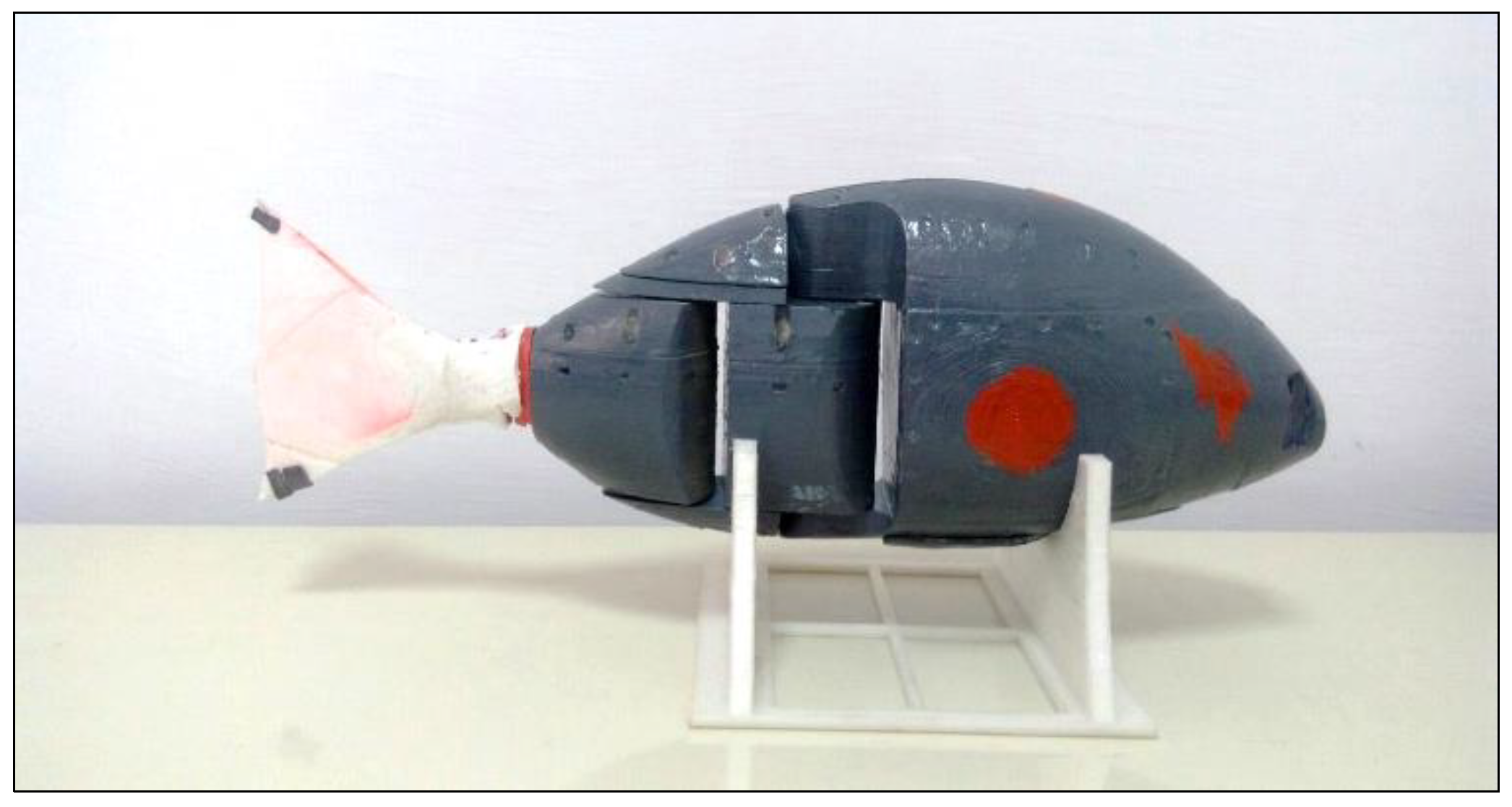 3D printed robotic fish prototype