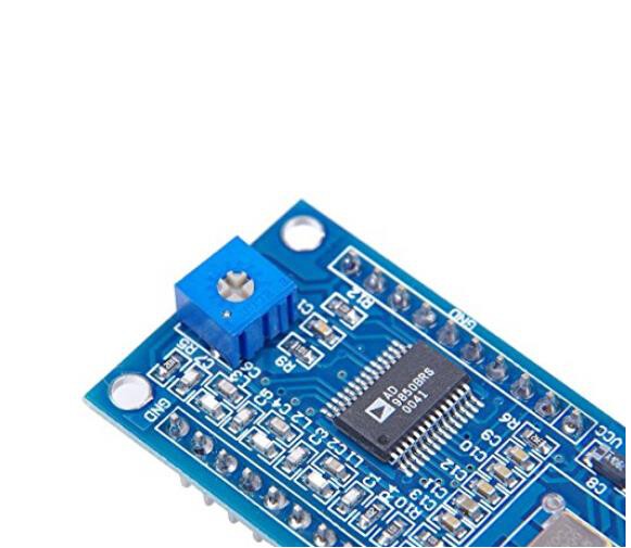 AD9850 Tagħmir ta 'Ittestjar tal-Modulu tal-Ġeneratur tas-Sinjal DDS 0-40MHz Wave Pjanta Sine