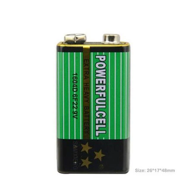 9V Battery 6F22 1604D