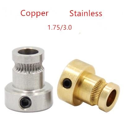 Drive Gear Copper Extruder Pulley Bore 5mm