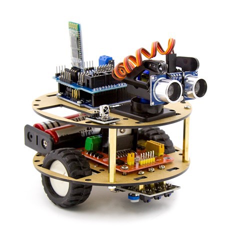KUONGSHUN Lntelligent Turtle Robot Car Kompatibbli ma 'Arduino IDE